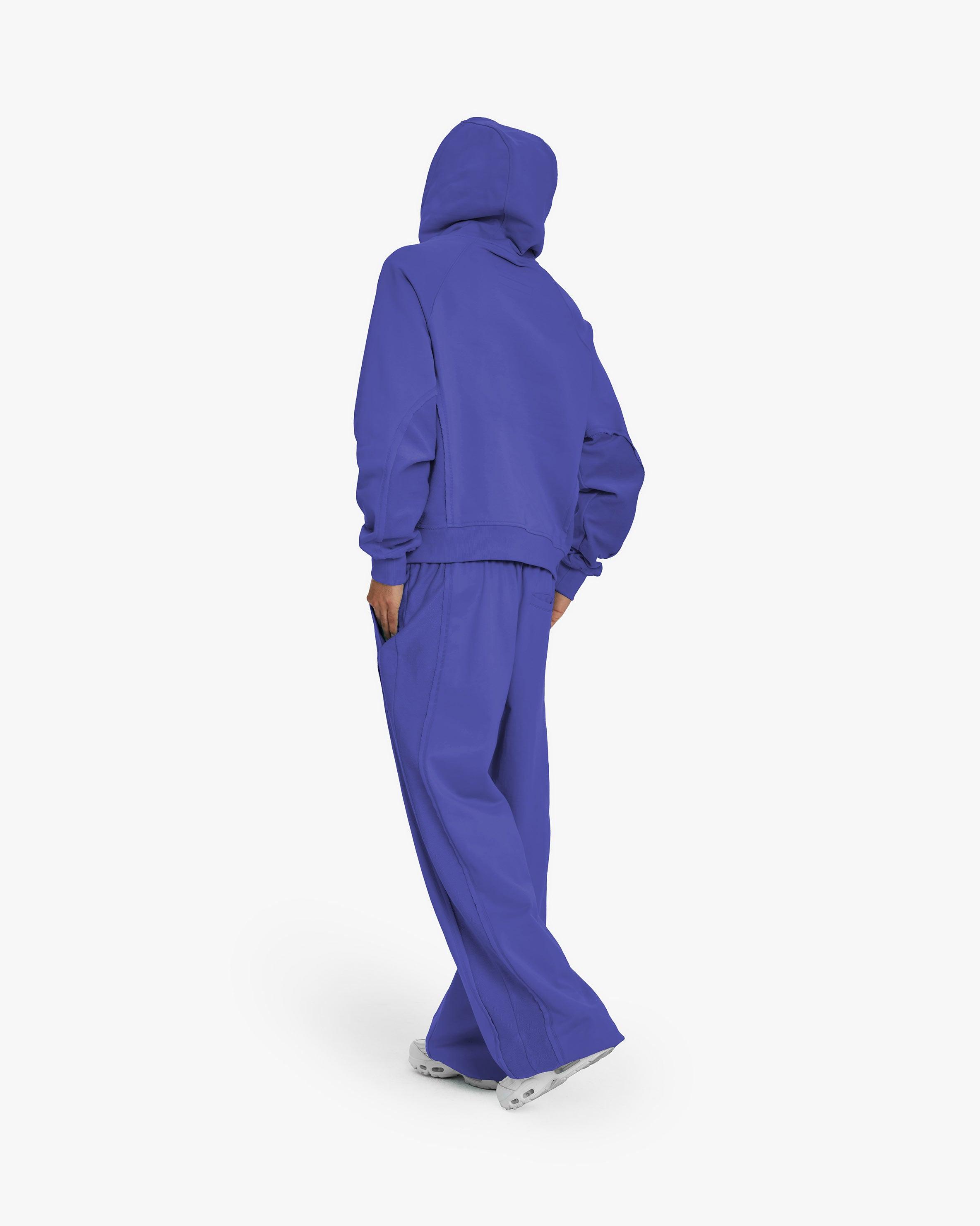 INSIDE OUT HOODIE OCEAN BLUE