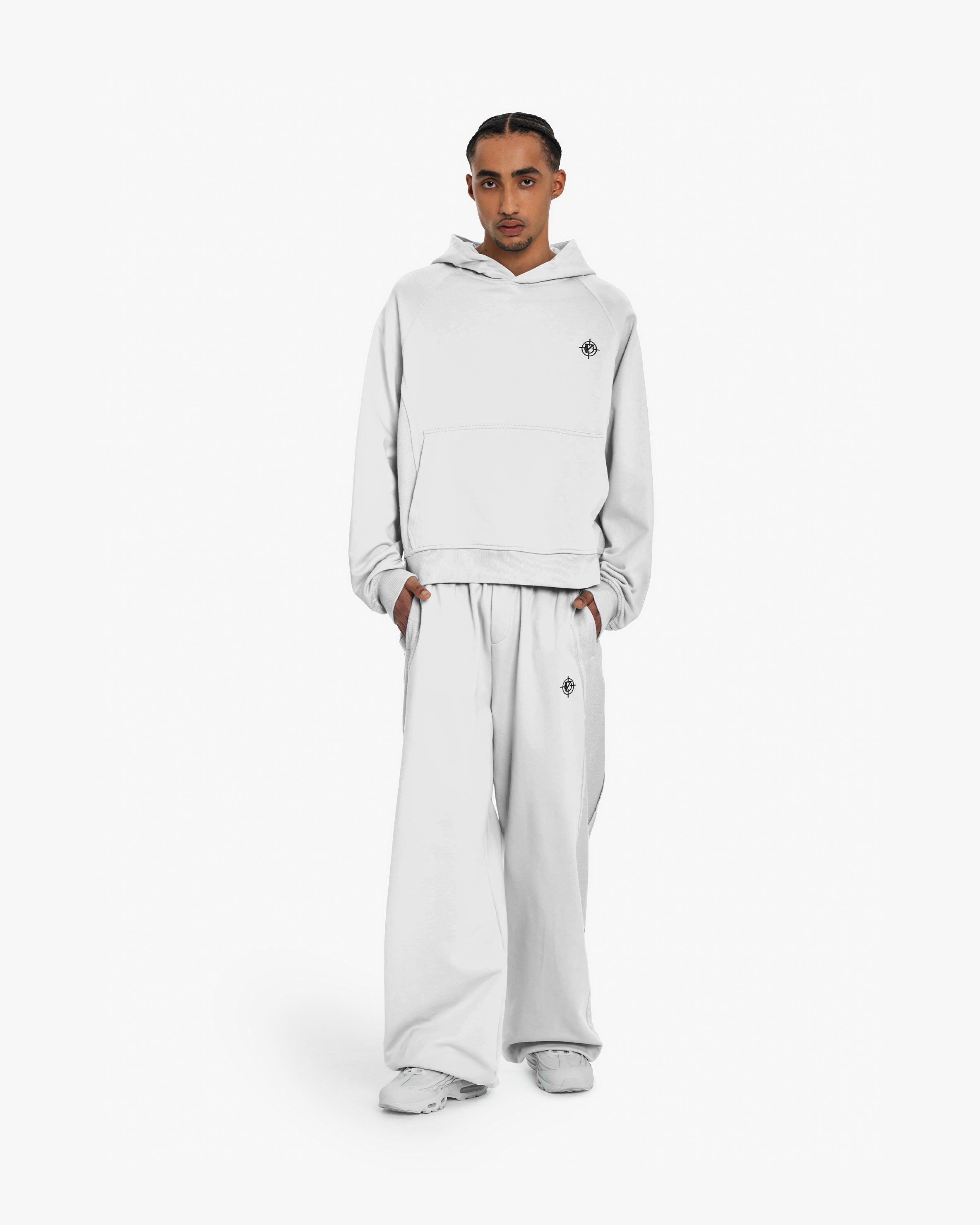 INSIDE OUT HOODIE LIGHT GREY (OLD SIZING)
