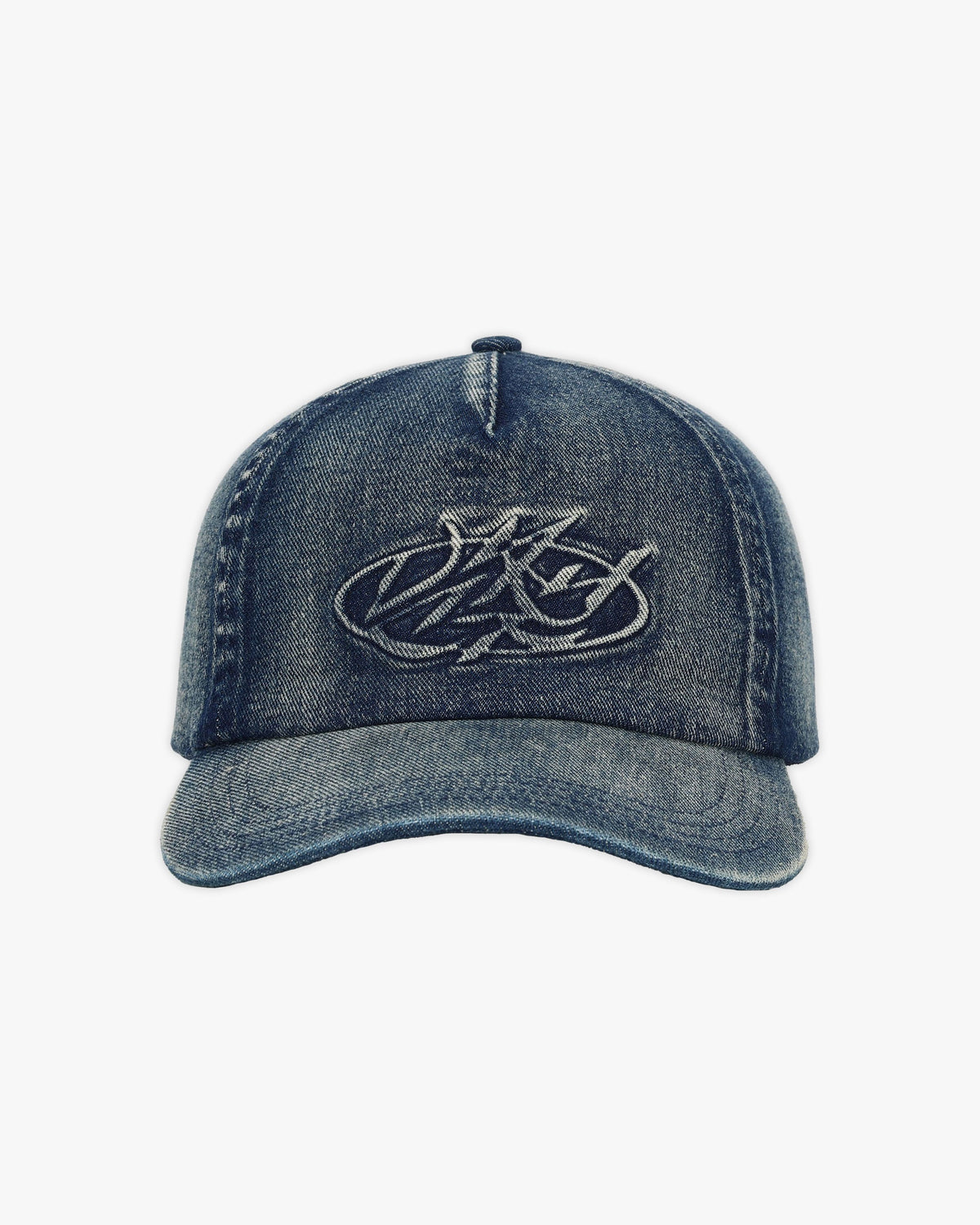 SCRIPT DENIM CAP BLUE