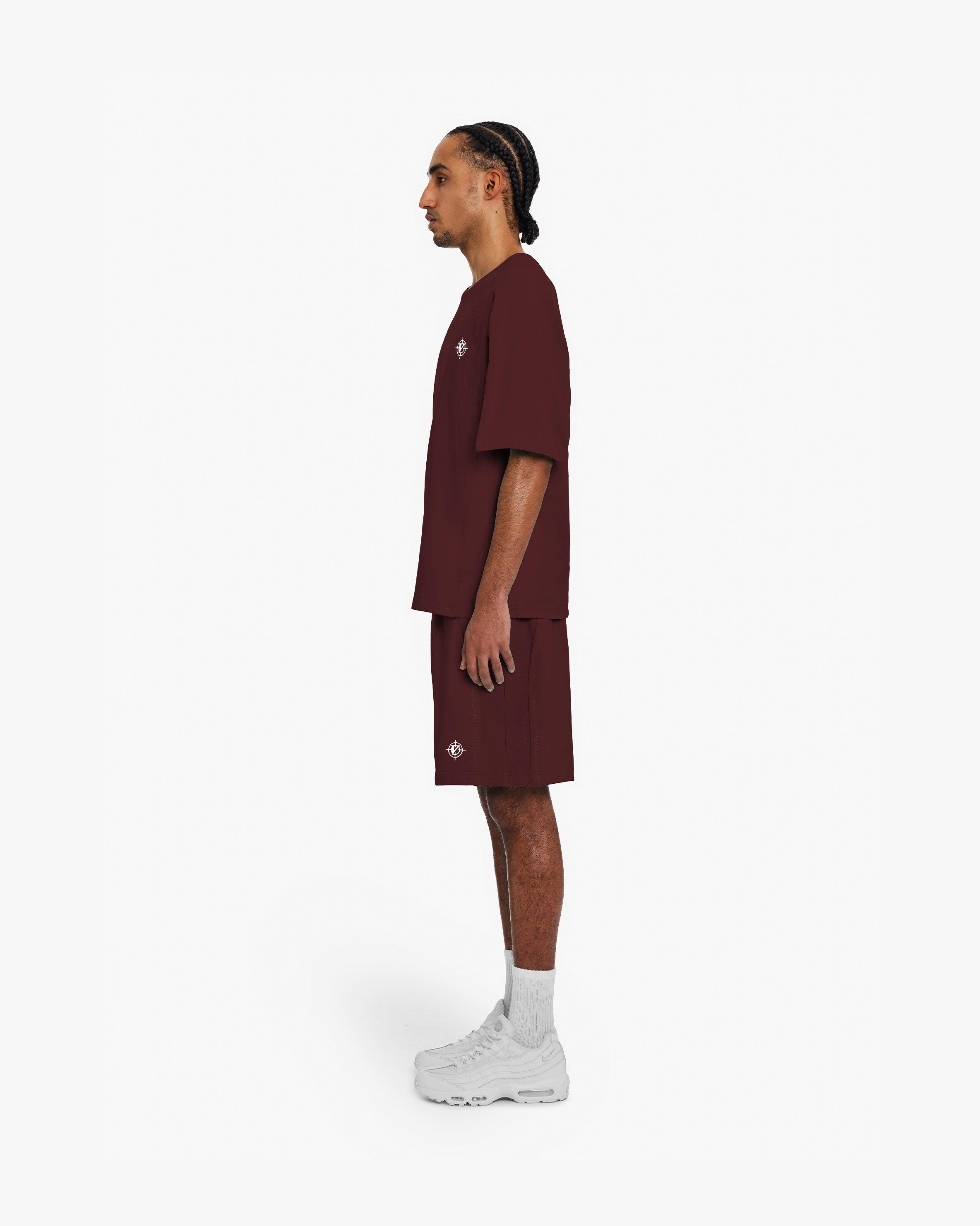 T-SHIRT WINE RED