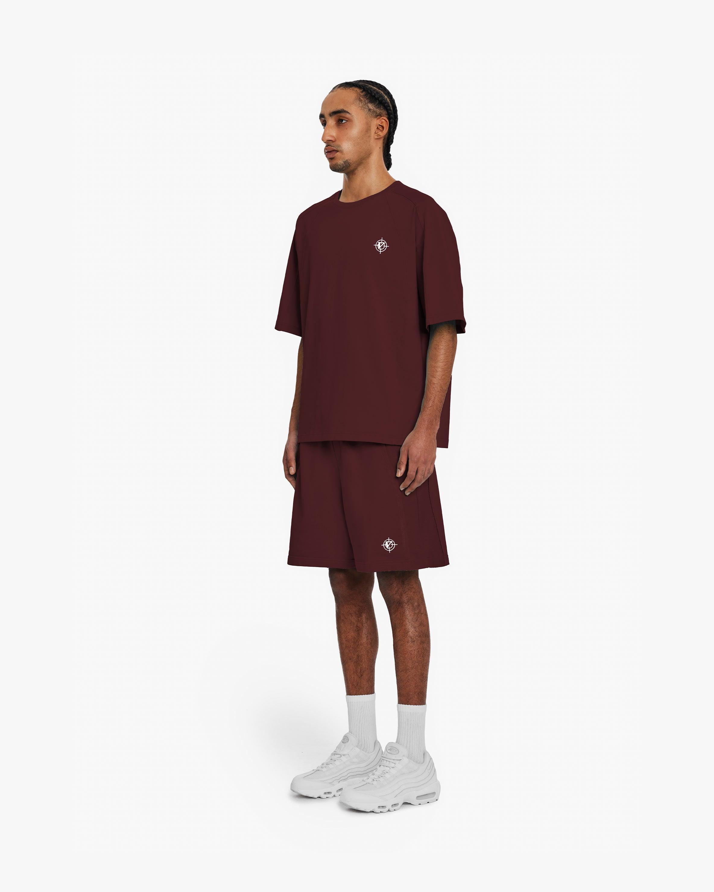 T-SHIRT WINE RED