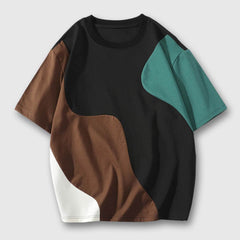 Colorblock Casual T-Shirt