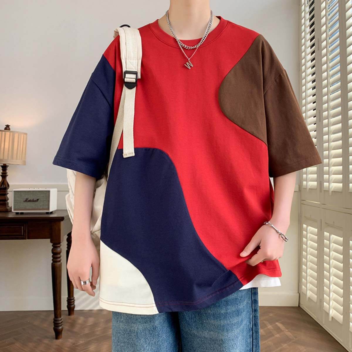 Colorblock Casual T-Shirt