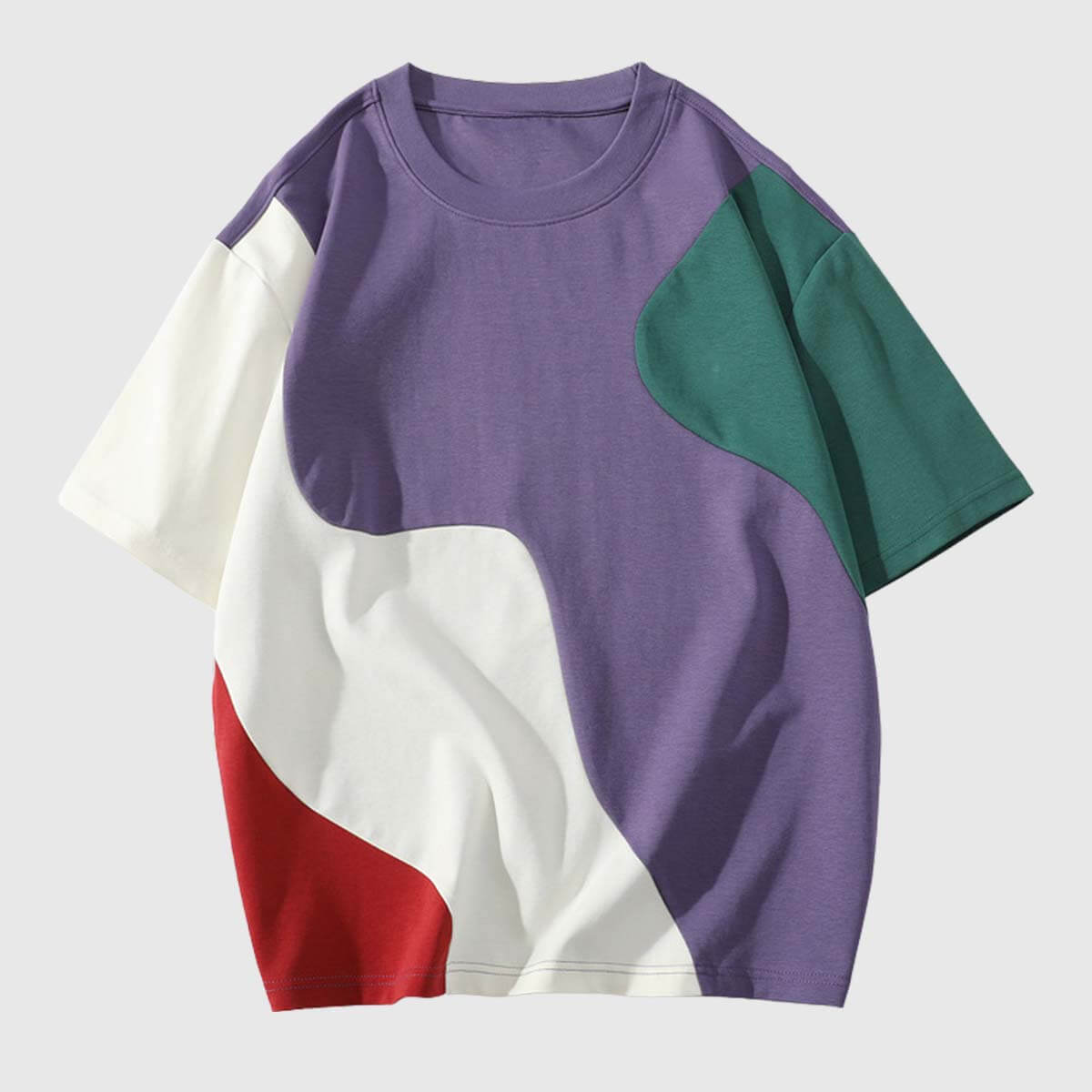 Colorblock Casual T-Shirt