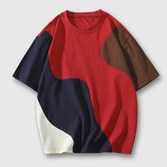Colorblock Casual T-Shirt