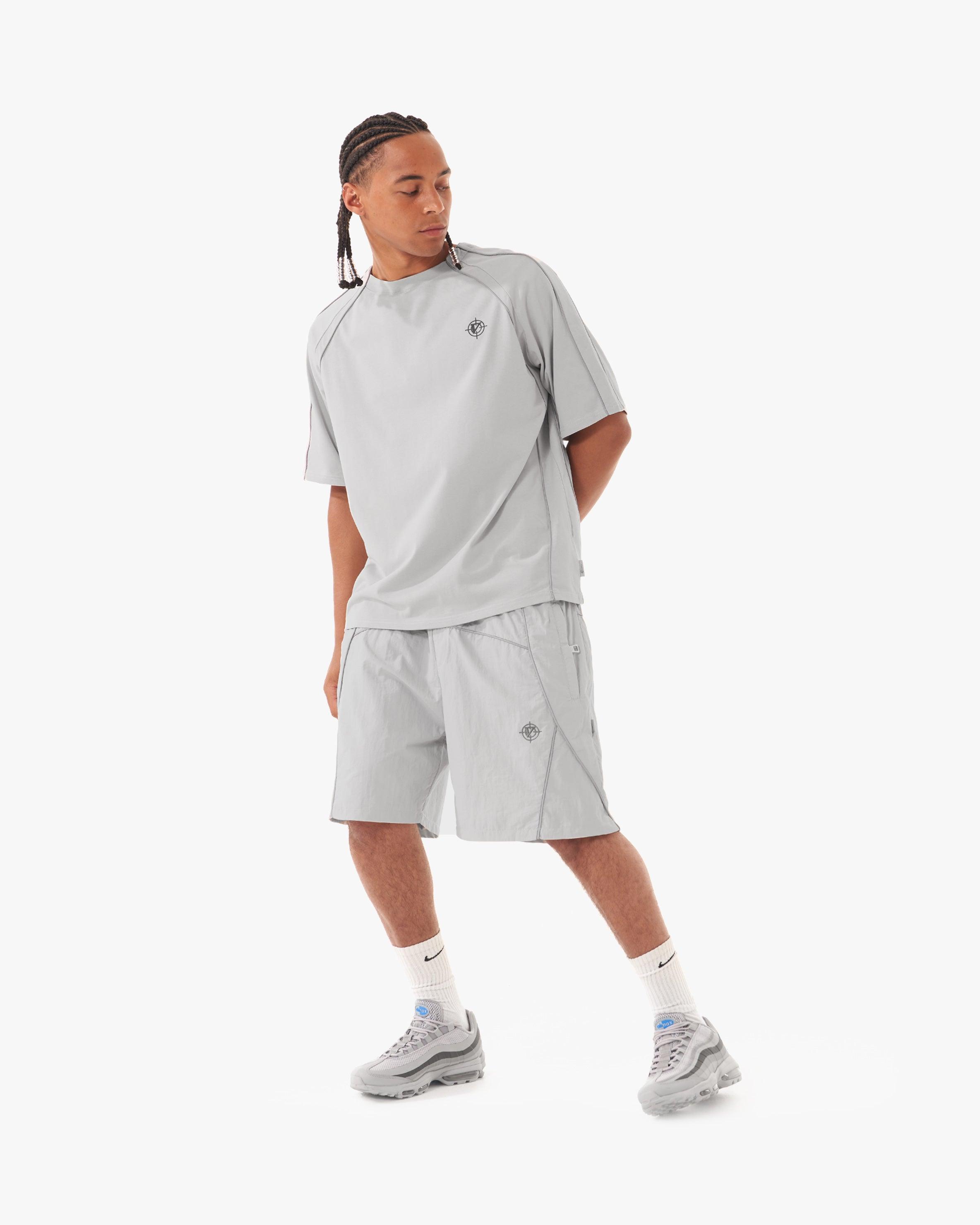 TRACK SHORTS GREY
