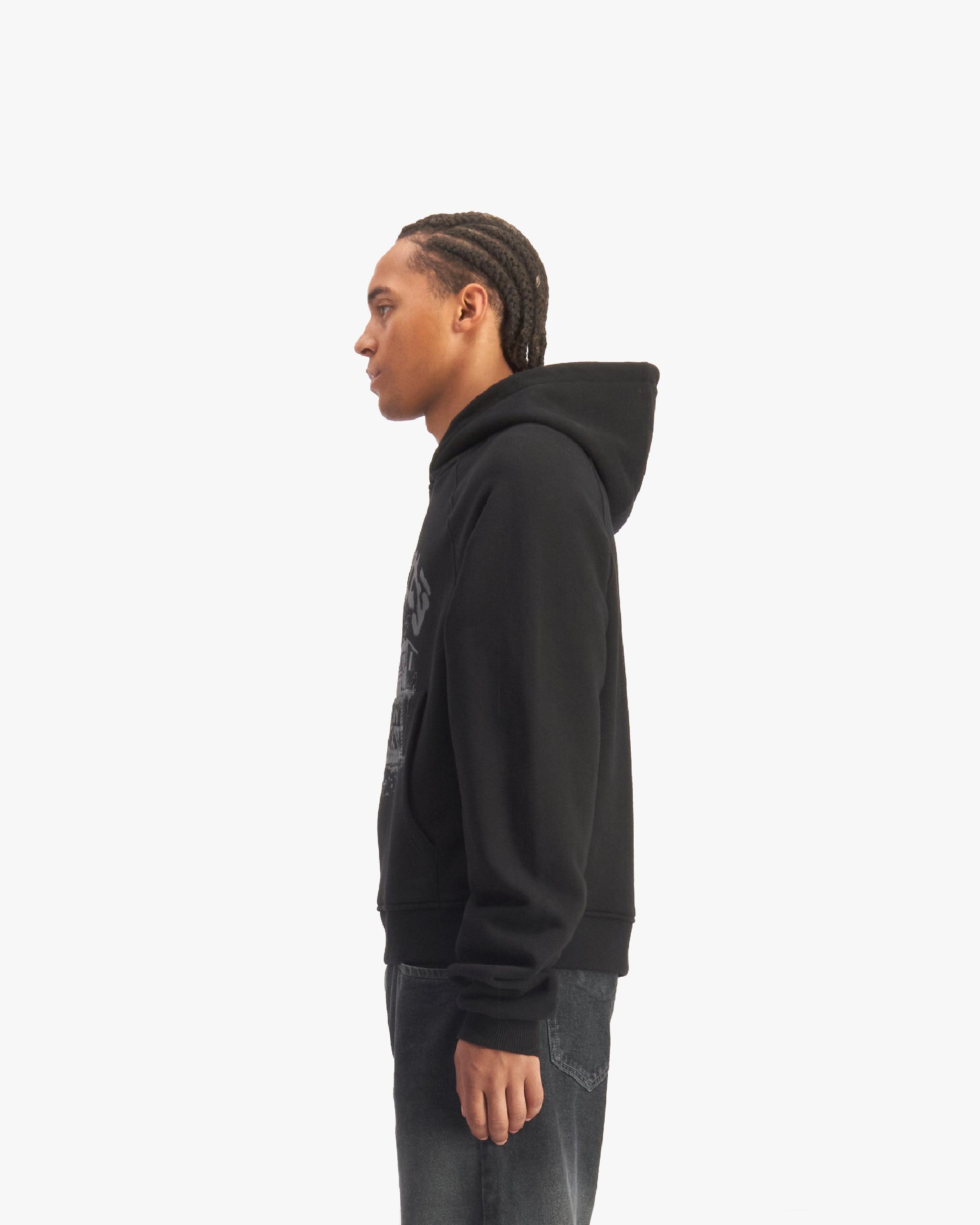 SHOOTING HOUSE HOODIE BLACK