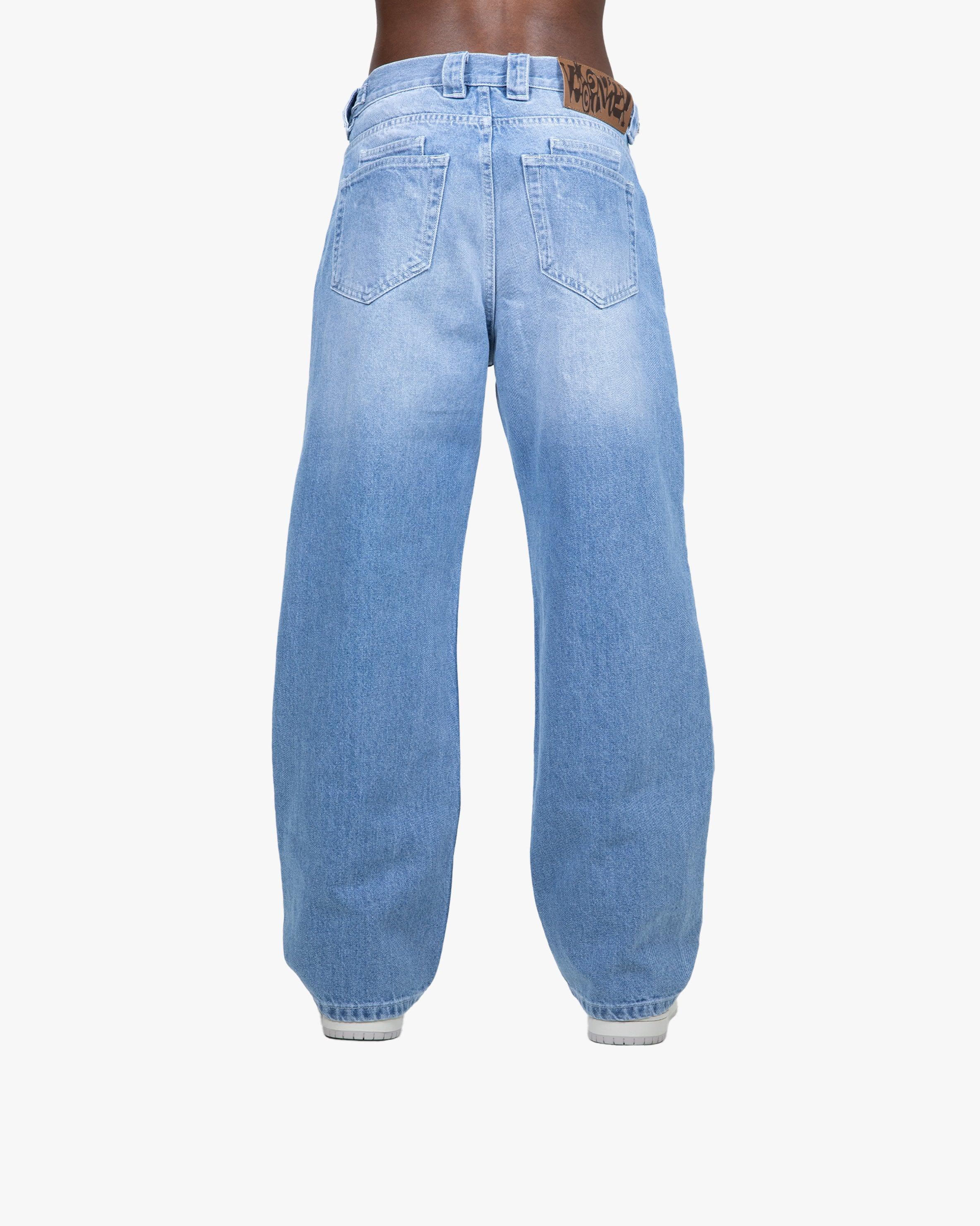 HAVOC DENIM LIGHT BLUE / WHITE