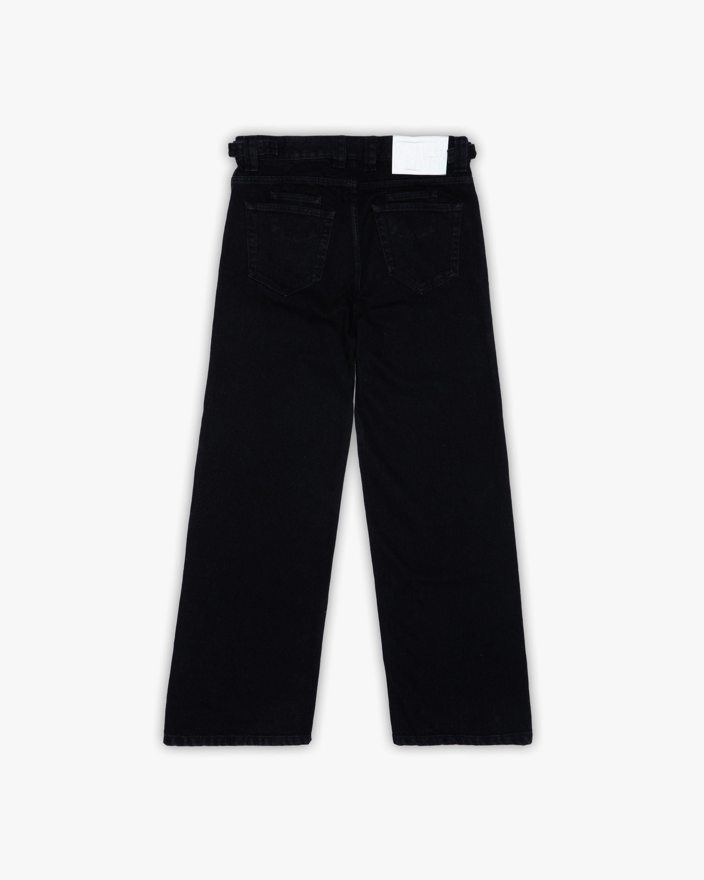 HAVOC DENIM BLACK / WHITE