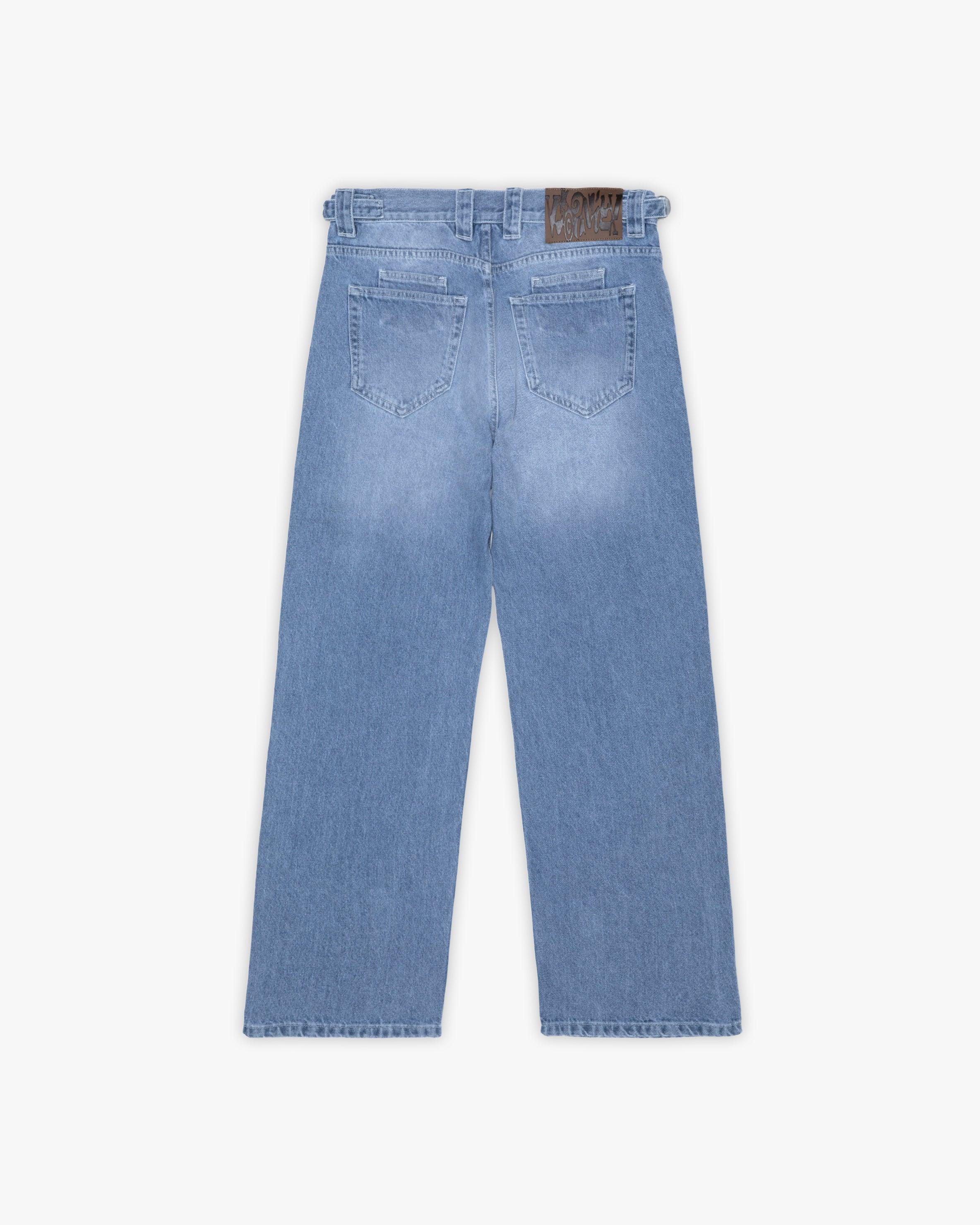 HAVOC DENIM LIGHT BLUE / WHITE