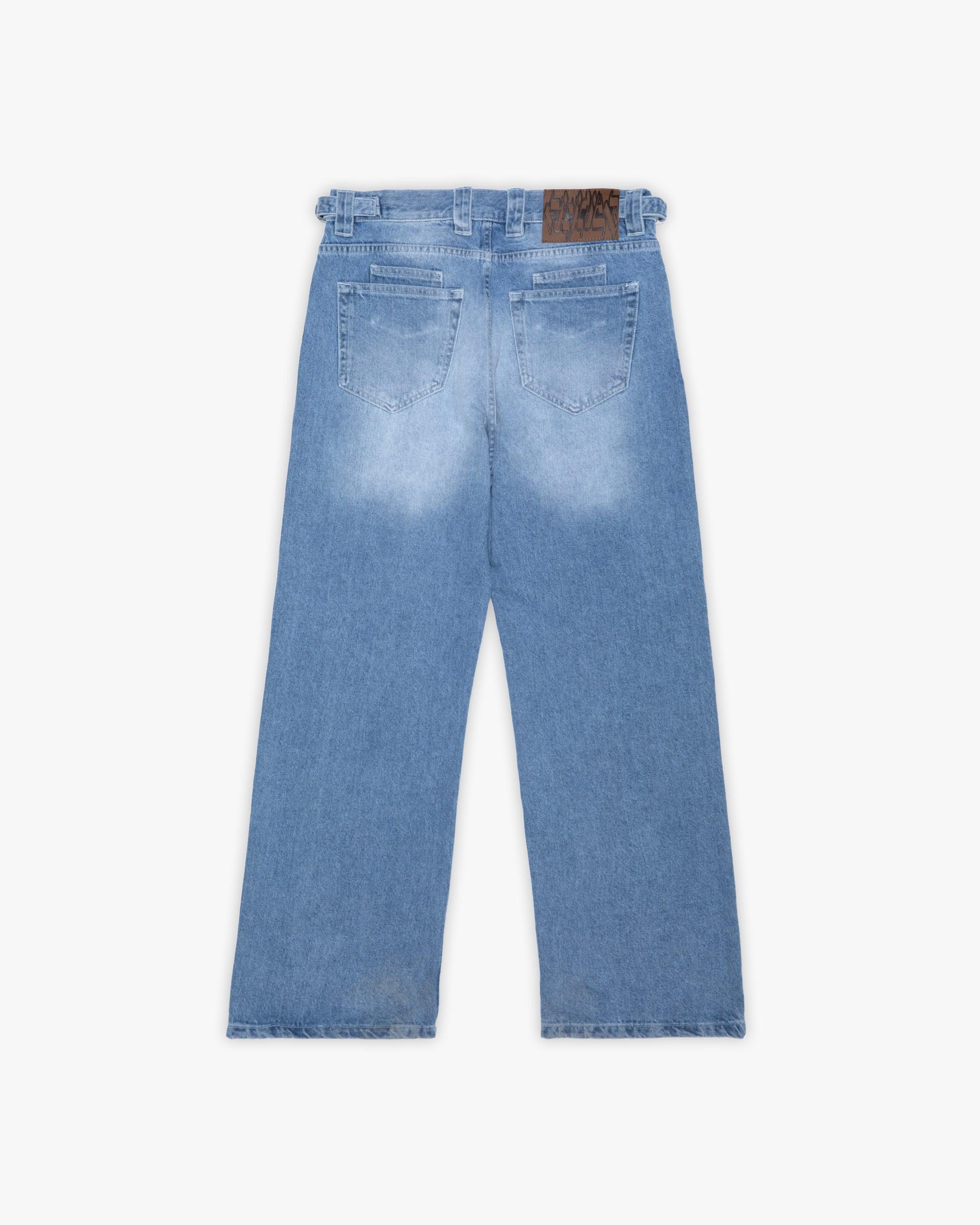 MIRAGE DENIM LIGHT BLUE / WHITE