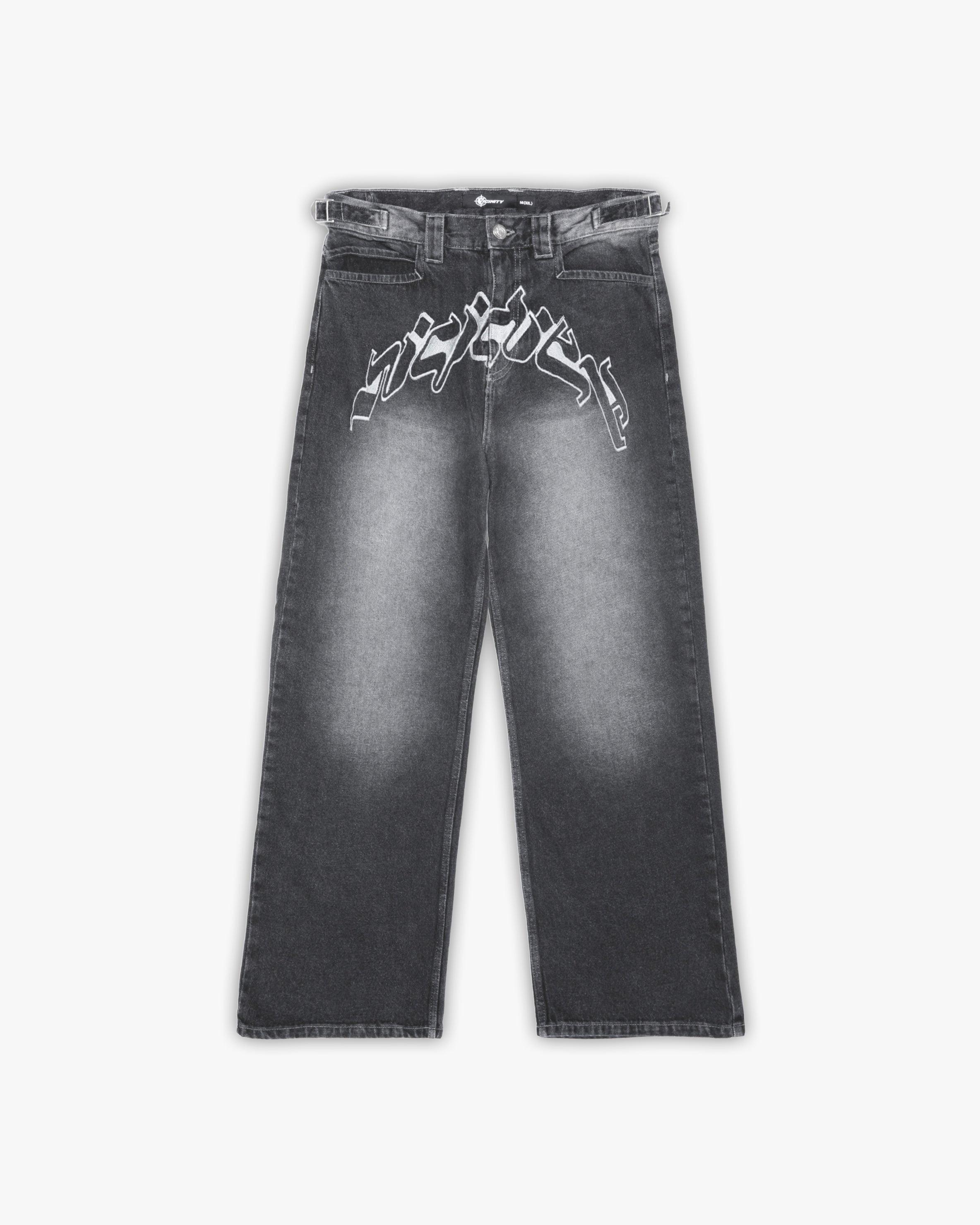 OUTLINED MIRAGE DENIM GREY / WHITE
