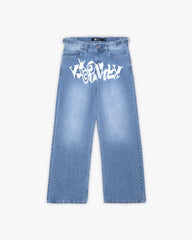 HAVOC DENIM LIGHT BLUE / WHITE