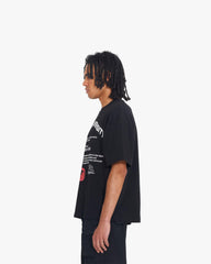 UNIVERSITY TEE BLACK