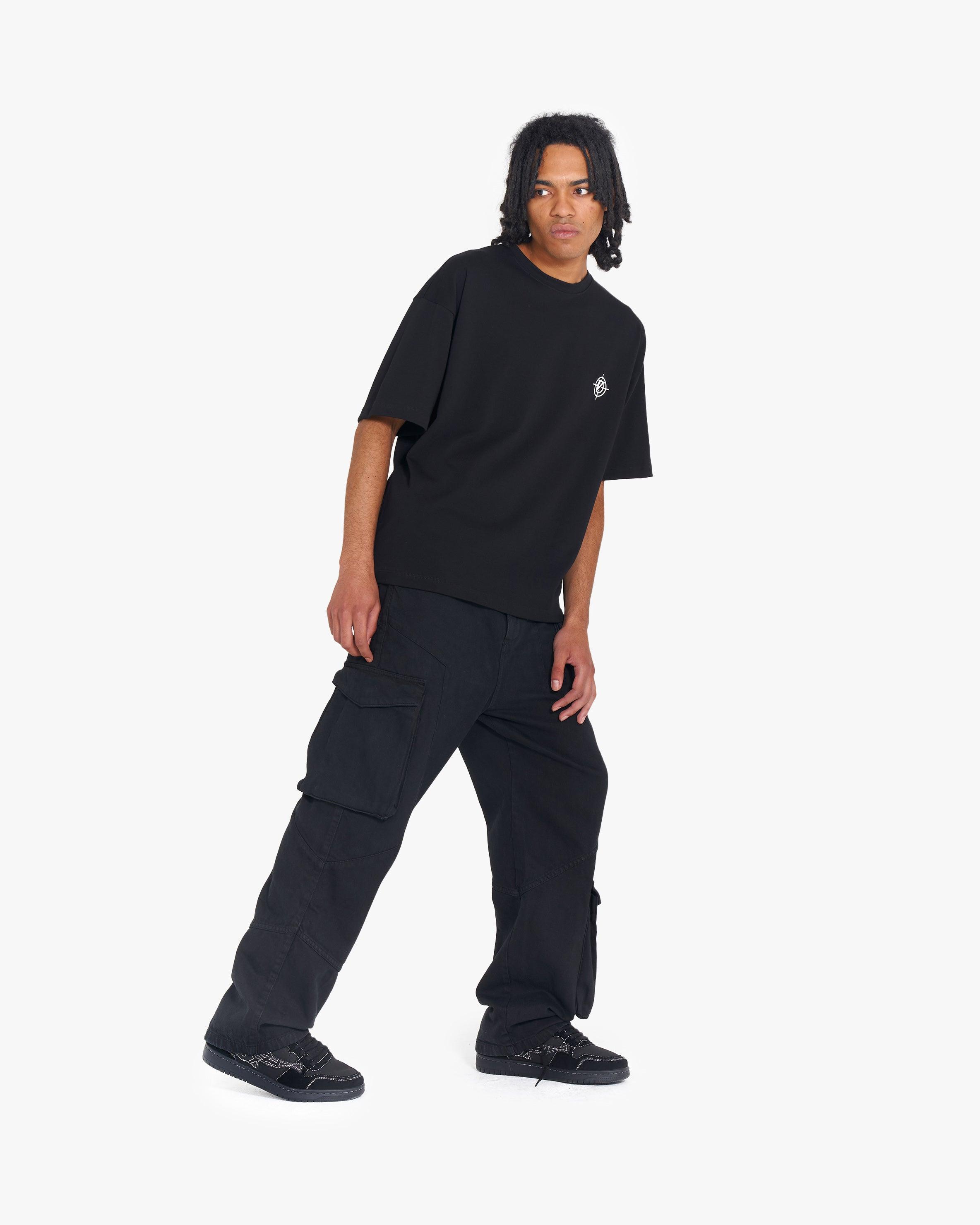 V-LOGO TEE BLACK
