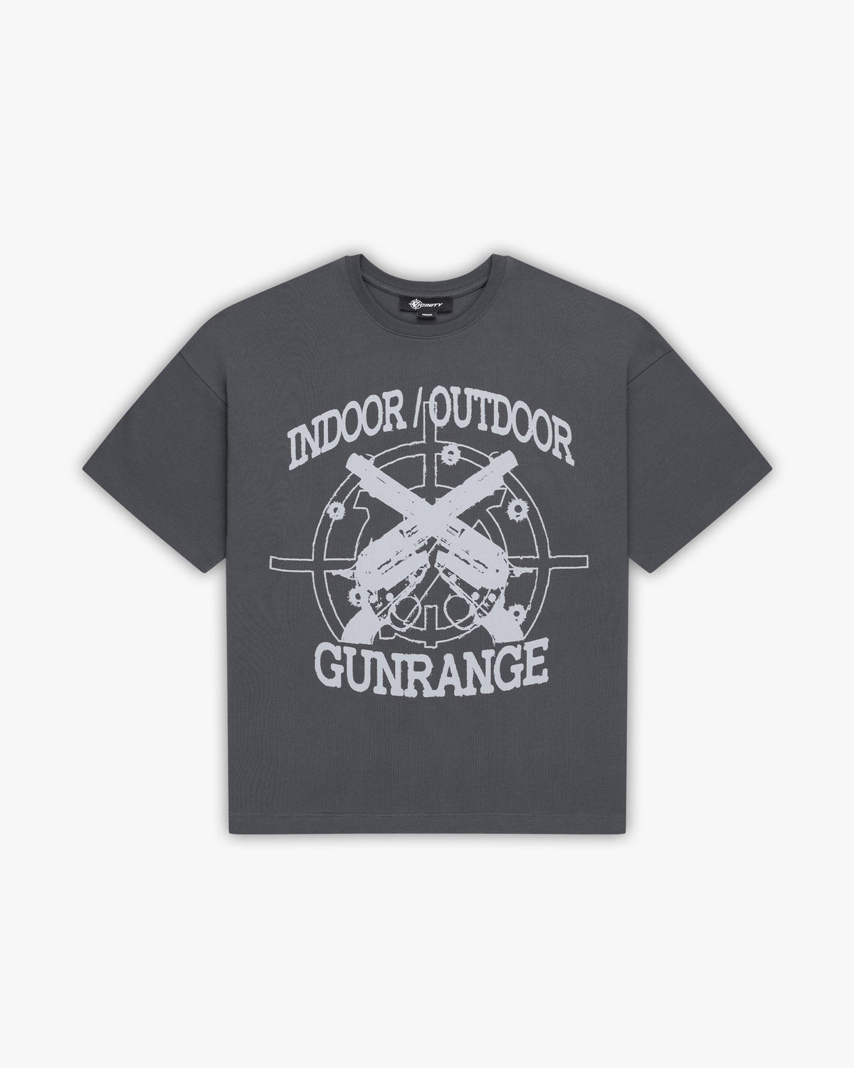 INDOOR/OUTDOOR TEE DARK GREY