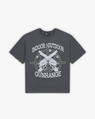 INDOOR/OUTDOOR TEE DARK GREY