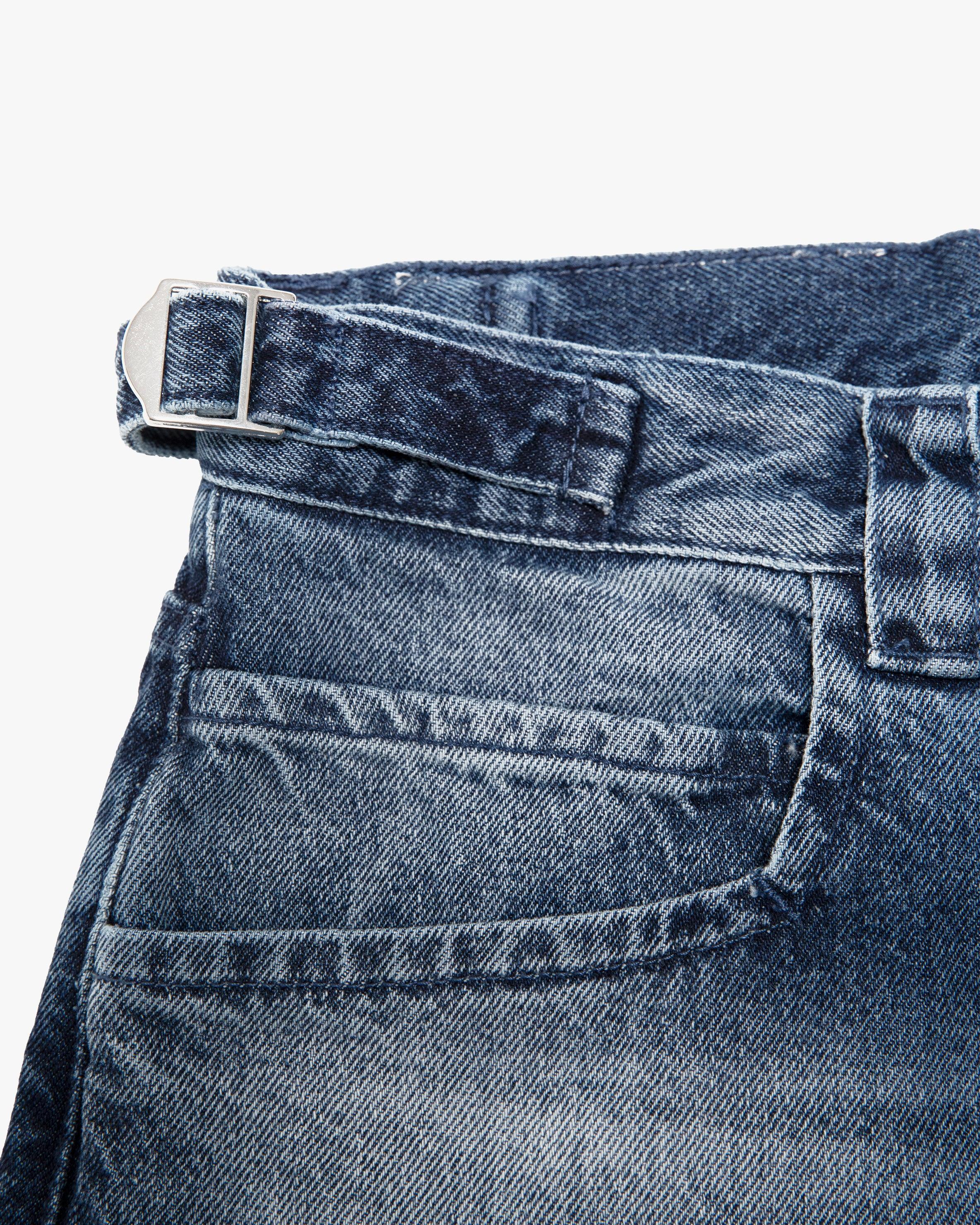 BLUE WASHED DENIM