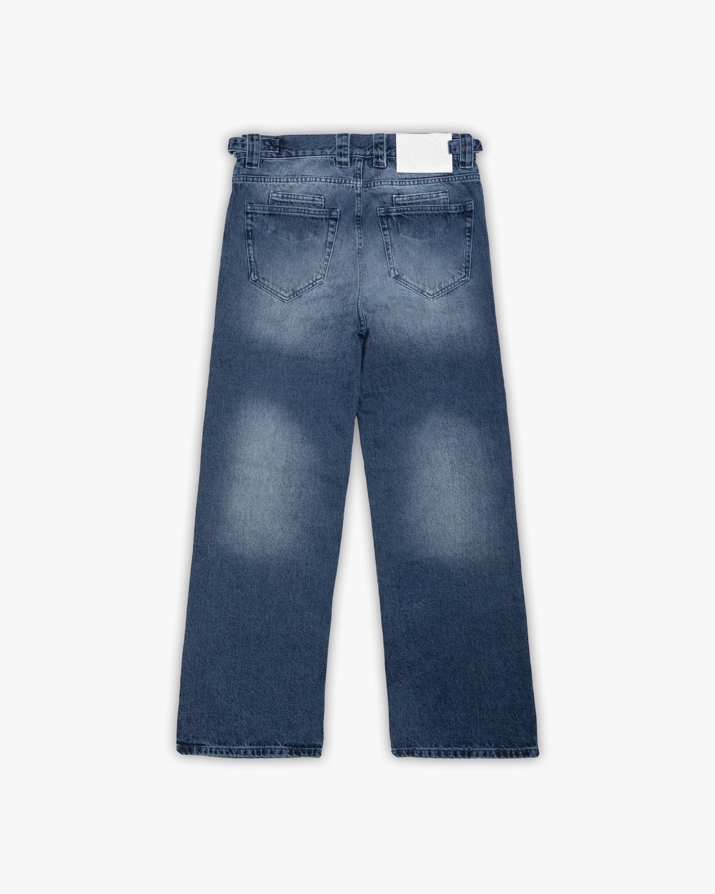 BLUE WASHED DENIM