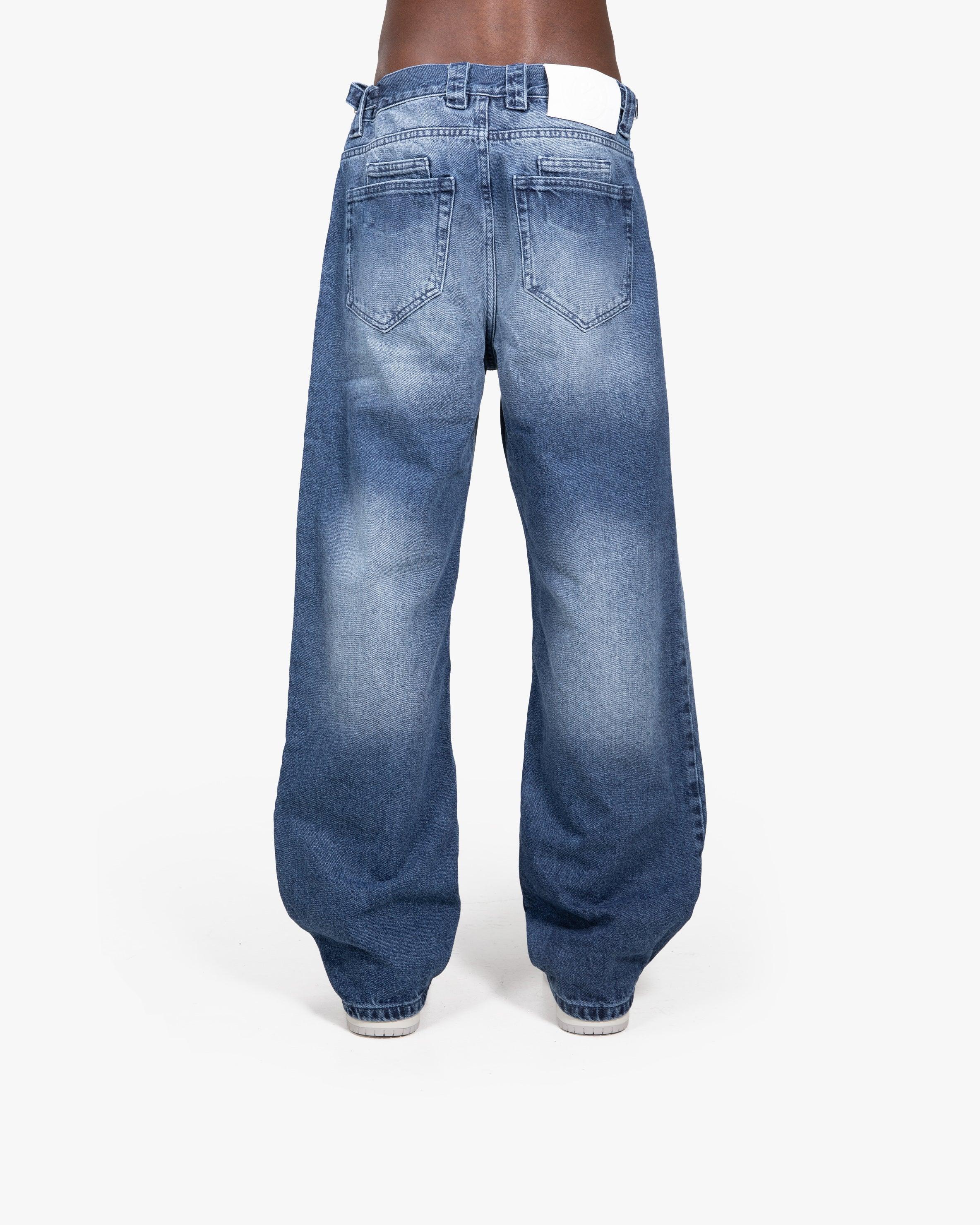 BLUE WASHED DENIM