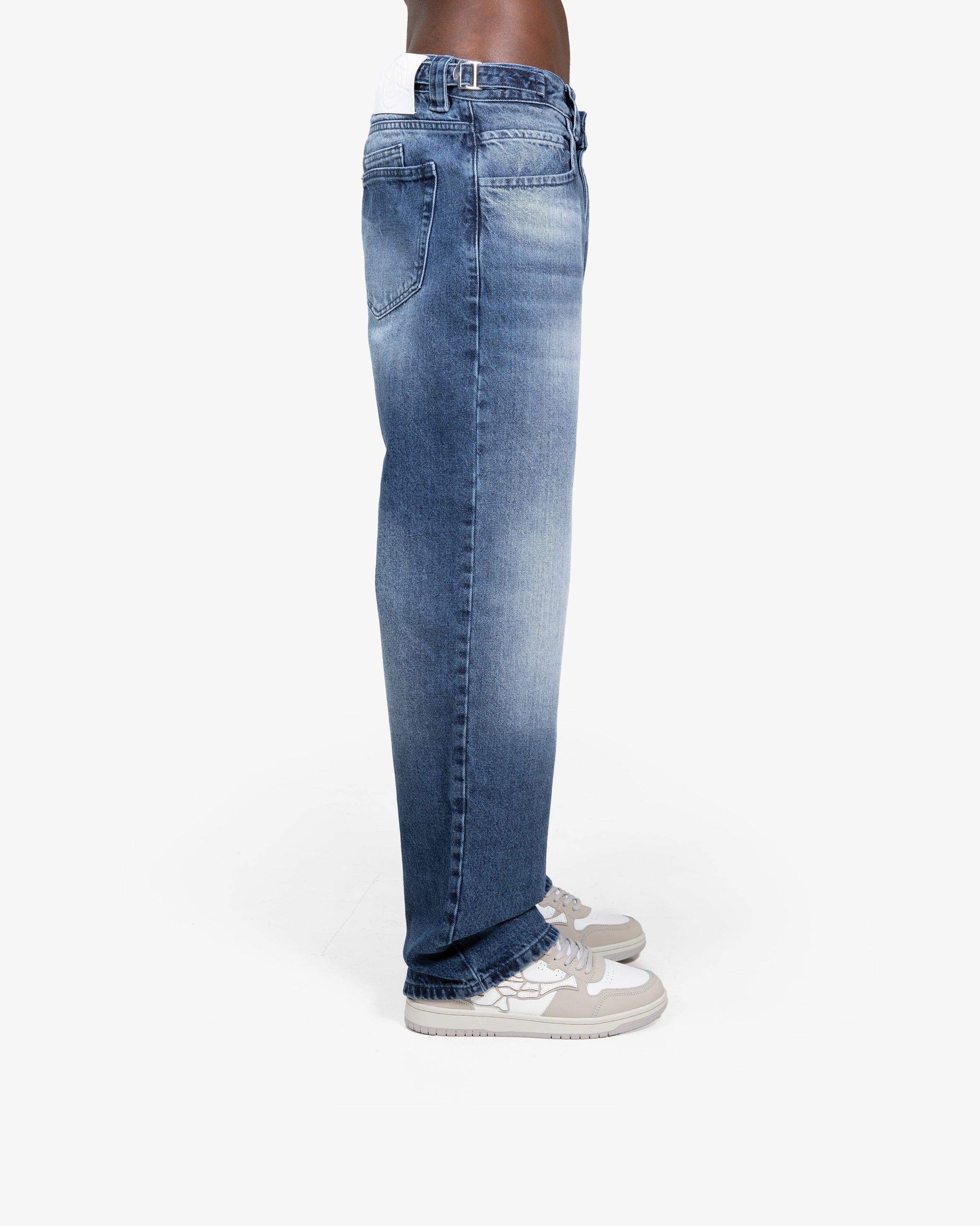 BLUE WASHED DENIM