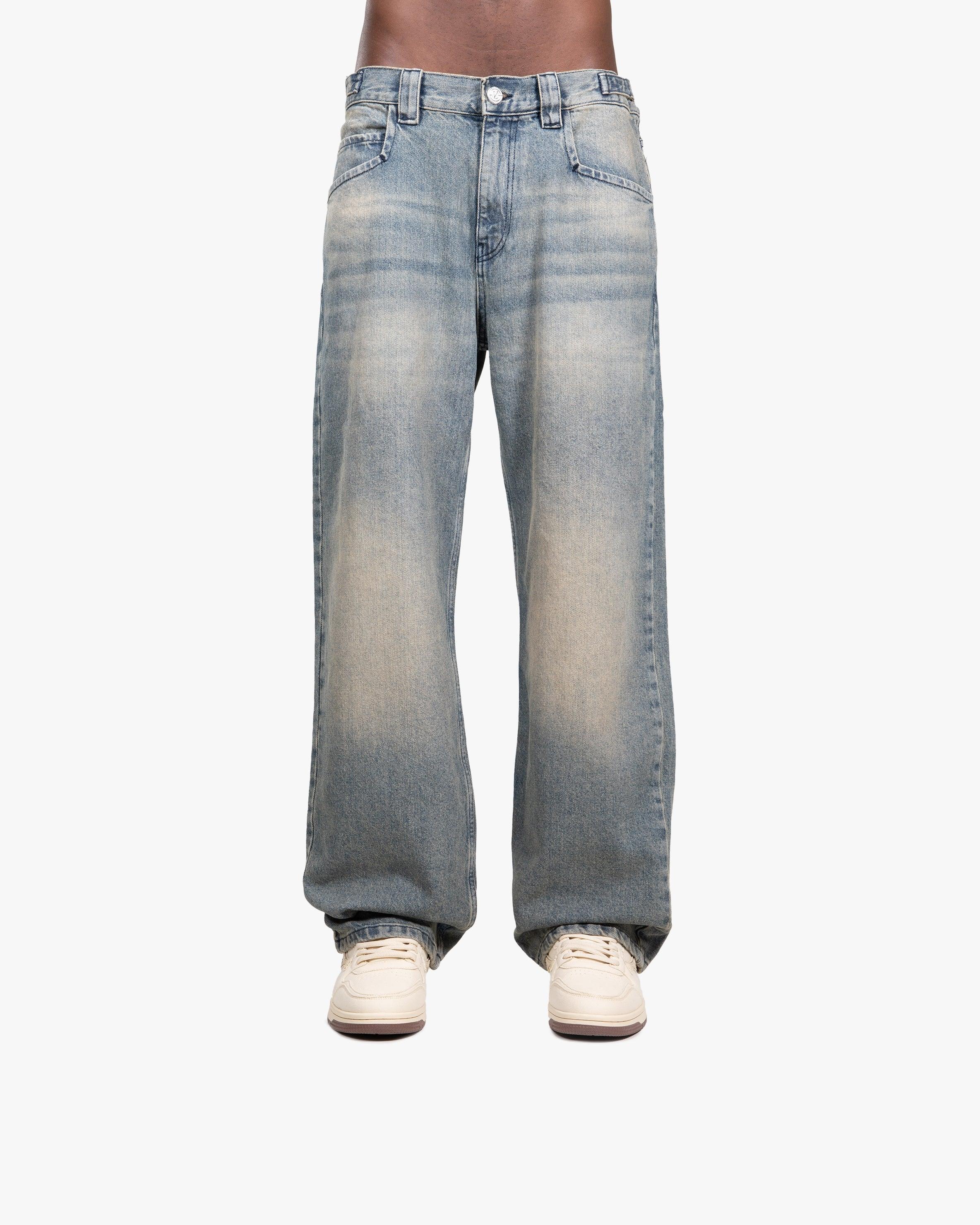YELLOW TINTED DENIM
