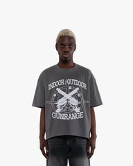 INDOOR/OUTDOOR TEE DARK GREY