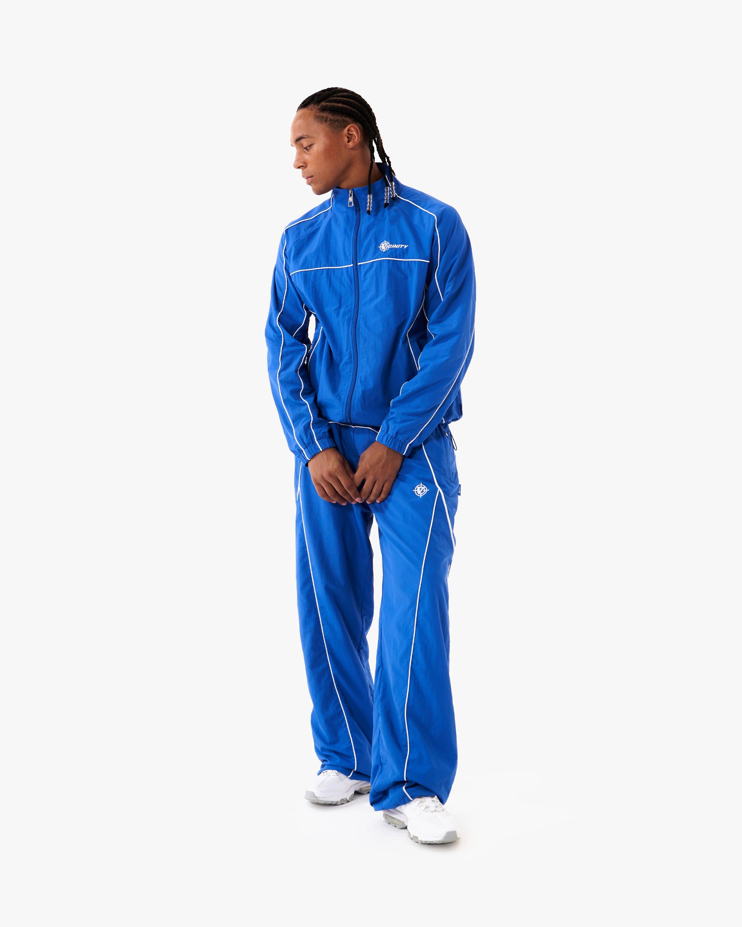 TRACK PANTS BLUE
